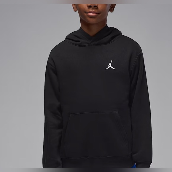Jordan Big Boys' Essentials Pullover
Hoodie Black Size L/G - Picture 1 of 5